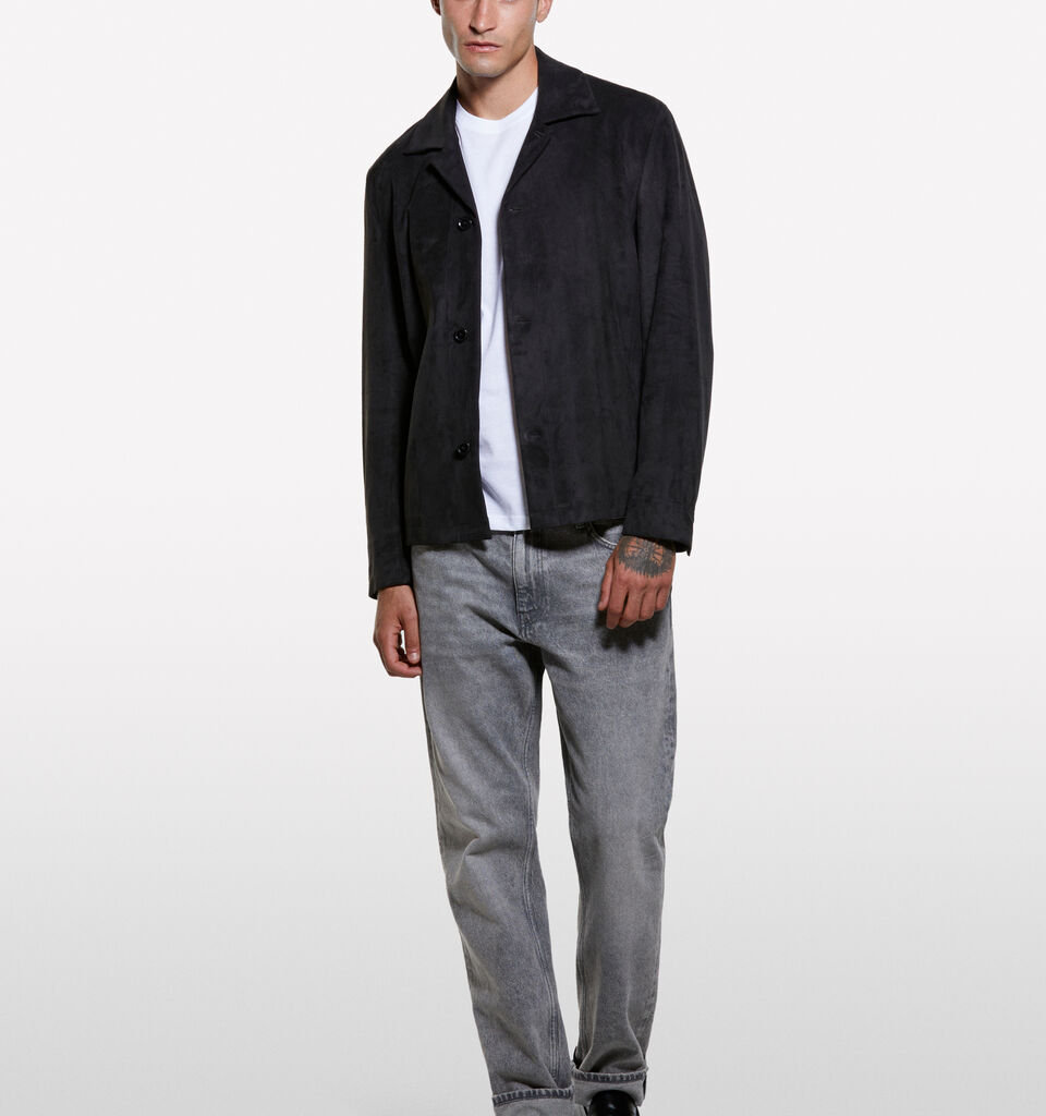 T-shirt blanc à manches courtes coupe régulière - t-shirts à manches courtes pour homme - Blanc | Sisley image number 1